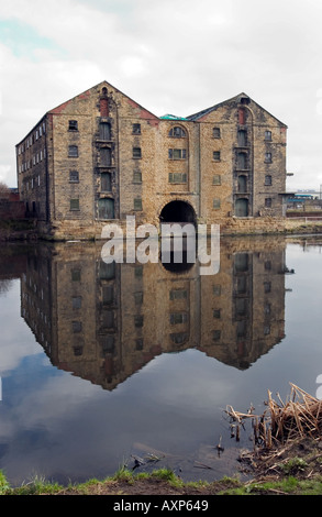 Calder et Hebble Entrepôt Navigation, bâtiment classé Grade II sur le front industriel à Wakefield West Yorkshire Banque D'Images