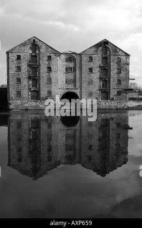 Calder et Hebble Entrepôt Navigation, bâtiment classé Grade II sur le front industriel à Wakefield West Yorkshire Banque D'Images