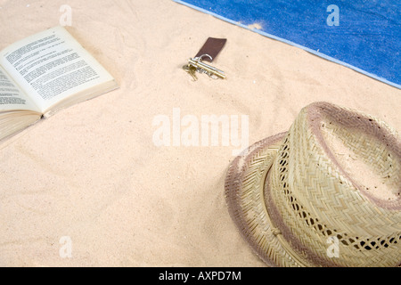 scène de plage Banque D'Images