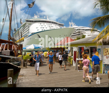 Croisière de St John à Antigua Antilles Banque D'Images