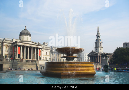 UK Angleterre Londres Trafalgar square Banque D'Images