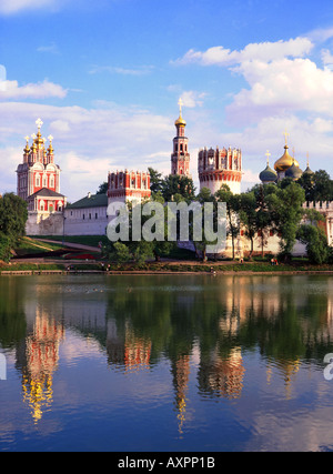 Russie Moscou monastère Novodevichy Convent Banque D'Images