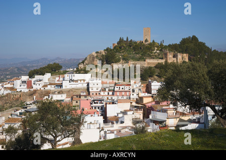 Velez Malaga La Capitale forteresse arabe de la Axarquia salon Navigation Costa del Sol Malaga Province Espagne Banque D'Images