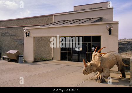 Badlands de l'Alberta au Canada Le parc provincial Dinosaur Royal Tyrrell Museum Field Station Banque D'Images