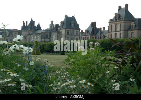 Château de Fontainebleau, près de Paris, France Banque D'Images