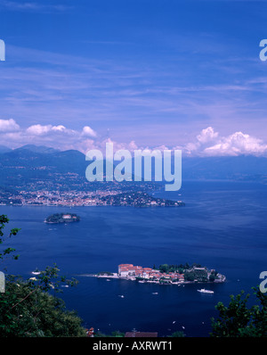 Isola Bella sur le Lac Majeur Lombardie Italie Banque D'Images
