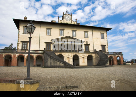 Villa Medici Poggio a Caiano Banque D'Images