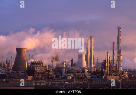 Le complexe pétrochimique de Grangemouth. Grangemouth, Falkirk, Ecosse, Royaume-Uni Banque D'Images