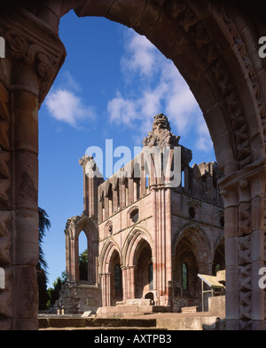 Abbaye de Dryburgh, Scottish Borders, Scotland, UK Banque D'Images