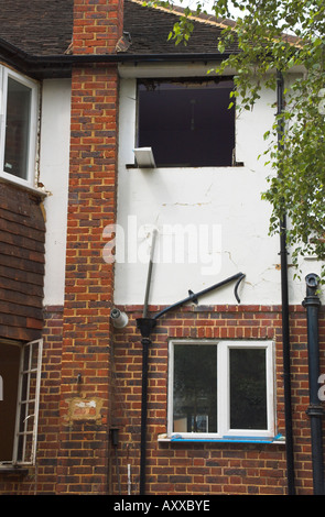 Chambre double vitrage équipé Banque D'Images