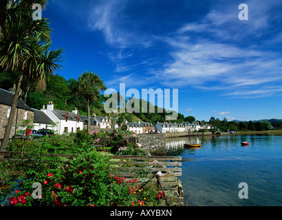 Port de Plockton, au nord-ouest des Highlands, région des Highlands, Ecosse, Royaume-Uni, Europe Banque D'Images