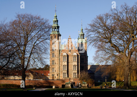 Le château de Rosenborg, Copenhague, Danemark, Scandinavie, Europe Banque D'Images