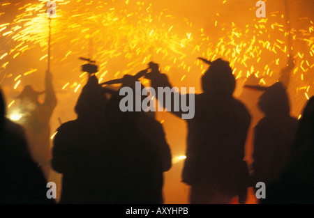 L'arbo ball de diables Banque D'Images