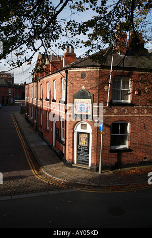 Stock Photo de l'habitat traditionnel et de pub à Chester Banque D'Images