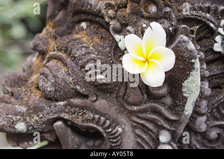 Close Up of Statue, Pura Jagatnatha Banque D'Images
