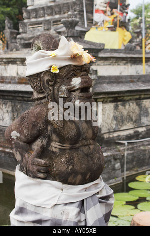 Pura Jagatnatha, statue à Denpasar Banque D'Images