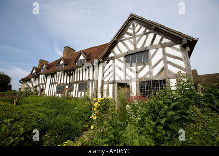 Palmers ferme que l'on croyait être la maison de Mary Arden dans Stratford sur Avon Warwickshire Abbot'S Salford Banque D'Images