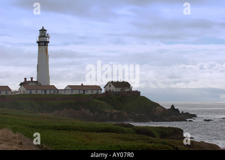 Pigeon Point Lighthouse, au sud de San Francisco Banque D'Images