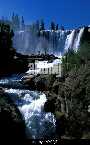Vallée centrale la Lajas Falls, près de Los Angeles Banque D'Images