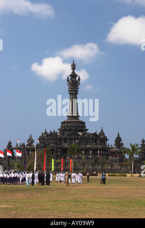 Parade Le jour de l'indépendance, Bali Banque D'Images