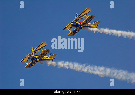 Tout à l'équipe de papillon Southport Airshow Banque D'Images