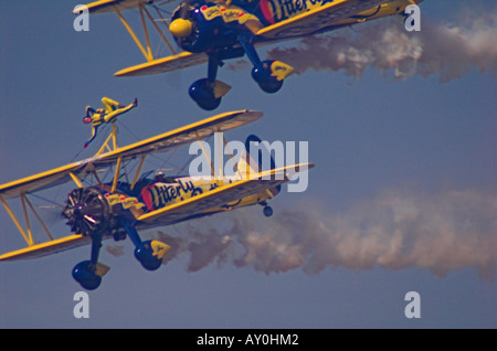 Tout à l'équipe de papillon Southport Airshow Banque D'Images