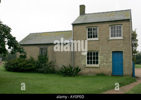 Maisons dans la fen Drayton Cambridgeshire Banque D'Images