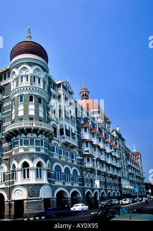 Taj Mahal Hotel, Colaba, Mumbai, Bombay, Maharashtra, Inde. Banque D'Images