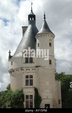 Chenonceaux, Bléré, Tours, Indre-et-Loire, Centre, France Banque D'Images