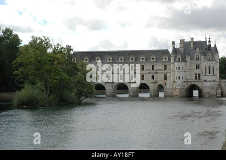 Chenonceaux, Bléré, Tours, Indre-et-Loire, Centre, France Banque D'Images