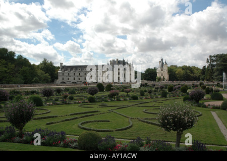 Chenonceaux, Bléré, Tours, Indre-et-Loire, Centre, France Banque D'Images