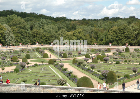 Chenonceaux, Bléré, Tours, Indre-et-Loire, Centre, France Banque D'Images