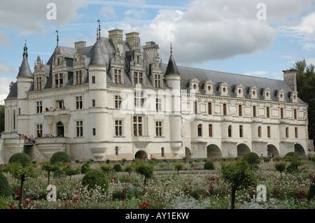 Chenonceaux, Bléré, Tours, Indre-et-Loire, Centre, France Banque D'Images