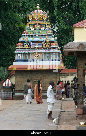 Temple Janardhana, Munnar, Kerala, Inde Banque D'Images