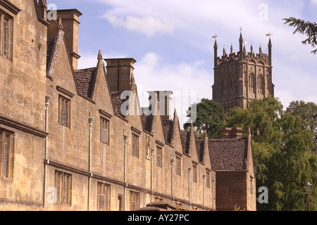 Hospices à Chipping Campden dans le Coltswolds Banque D'Images