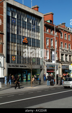 Dublin Bus Immeuble sur O'Connell Street Dublin Ireland Banque D'Images