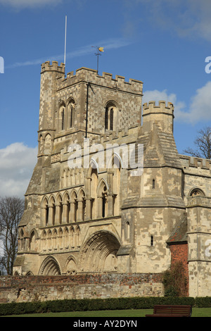 Église du Prieuré de Saint Pierre à Dunstable construit au 12e siècle Banque D'Images