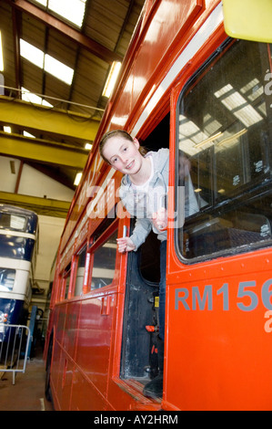 Musée de la Fiducie des transports Lancastarian à Blackpool Banque D'Images