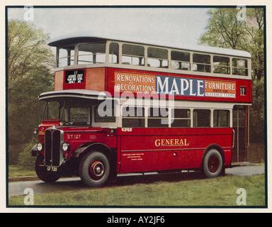 Par autobus Banque D'Images