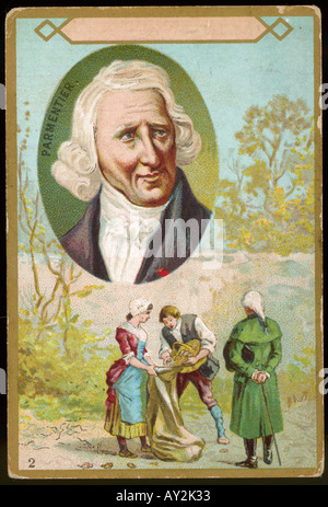 Carte Aa Parmentier Anon Banque D'Images