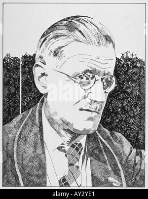 James Joyce Banque D'Images