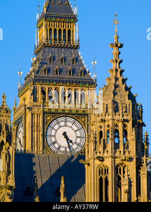 Europe Royaume-Uni Angleterre Londres Big Ben Banque D'Images