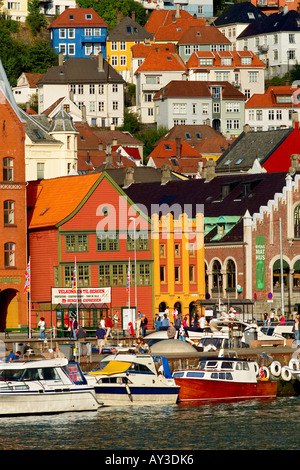 Bergen en Norvège Banque D'Images