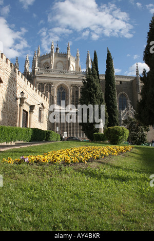 Le Monasterio de San Juan de los Reyes à Tolède en Espagne. Banque D'Images