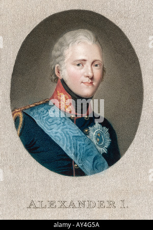 Alexander I Scriven Banque D'Images