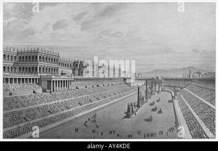 Le Circus Maximus de Rome Banque D'Images
