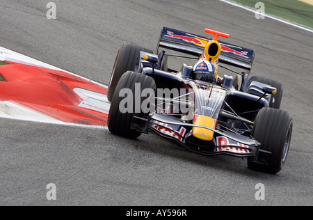 David Coulthard au volant de la Red Bull-Renault de l'équipe de Formule 1 Banque D'Images