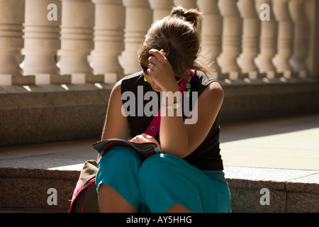 Les gens sur place, London Banque D'Images