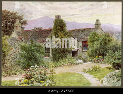 Wordsworth Dove Cottage Banque D'Images