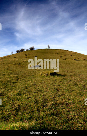 Le CLAJ Hill, Wiltshire, England, UK Banque D'Images